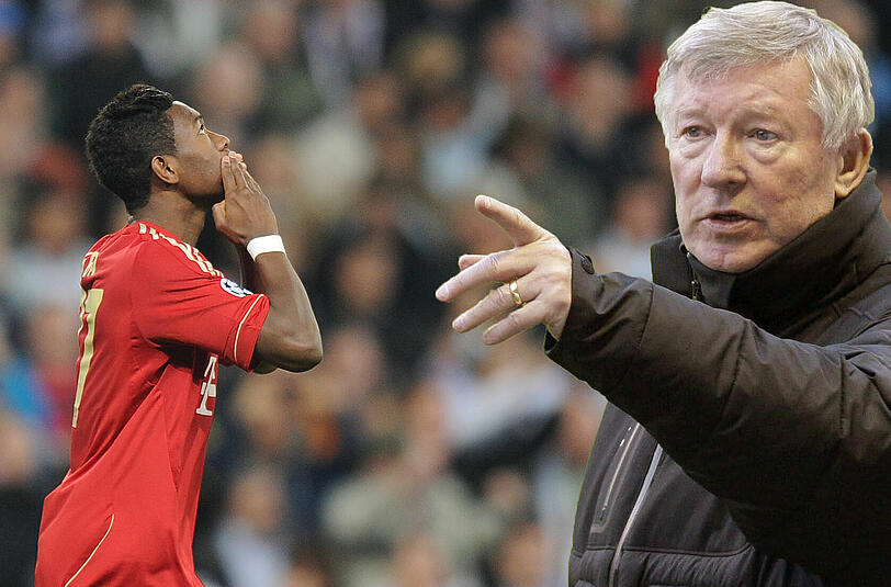 Alex Ferguson hat ein Auge auf David Alaba geworfen.