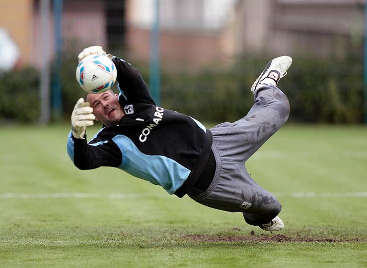 Das Löwen-Training mit den Neuzugängen. Die Bilder von der Grünwalder