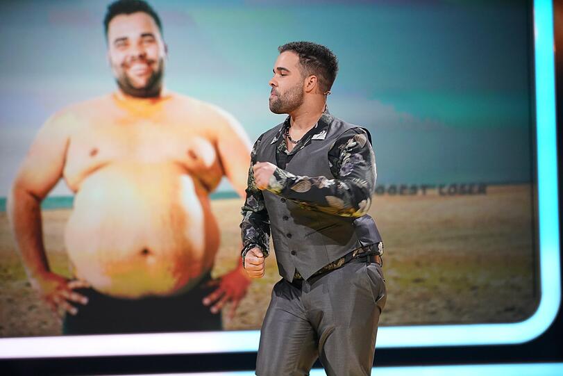 Tanzend feiert Miguel seine neue Figur - für den Sieg hat es aber nicht gereicht.