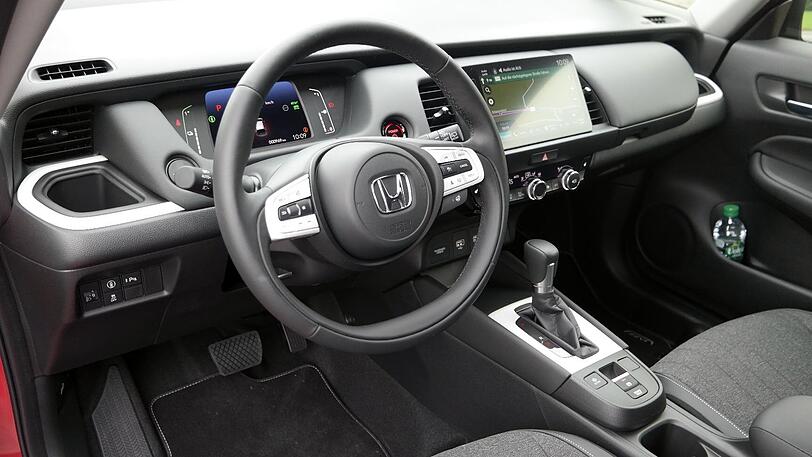 Zurückhaltend elegant: Das Interieur des neuen Honda Jazz ist gelungen, die Bedienung ist einfach.