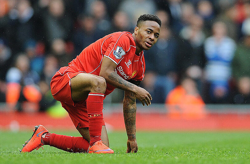 Raheem Sterlin (20) schoss in 129 Pflichtspielen für Liverpool 23 Tore.