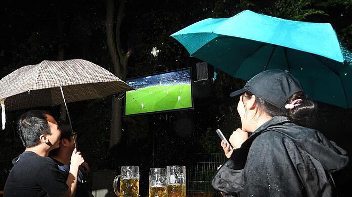 Public-Viewing-Events in München soll es während der WM in Katar nicht geben – zumindest wenn es nach der ÖDP/München-Liste geht. (Archivbild)