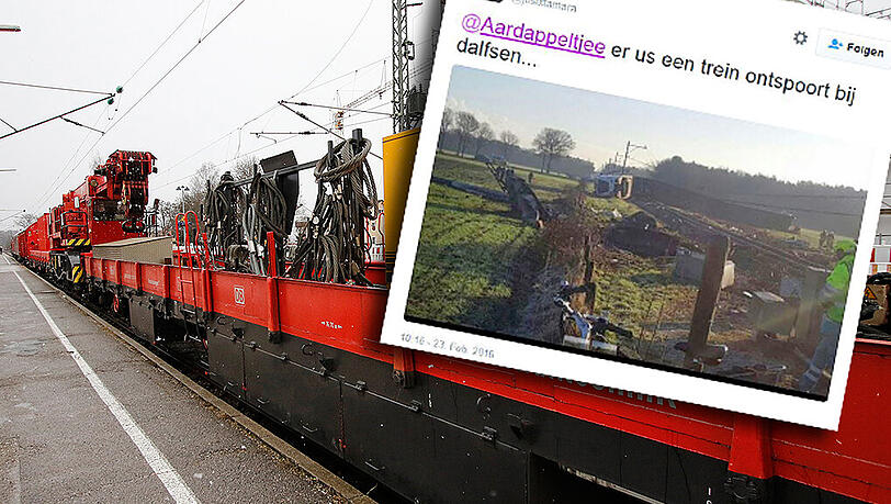 In Holland kam es am Dienstag in der Früh zu einem schweren Zugunglück. (Symbolbild) In Holland kam es am Dienstag in der Früh zu einem schweren Zugunglück. (Symbolbild)