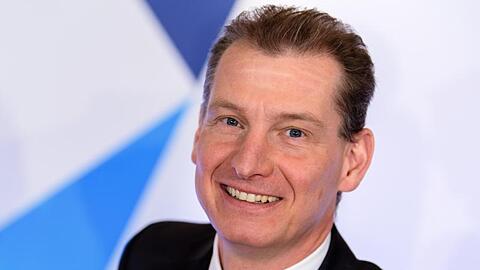 Markus Wiegelmann, Finanzvorstand der BayernLB. Foto: Matthias Balk/Archivbild