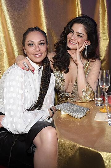 Lilly Becker mit Shermine Shahrivar
