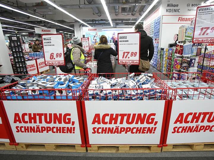 Bei den Rabattschlachten "Black Friday" und "Cyber Monday" werden Milliarden umgesetzt.