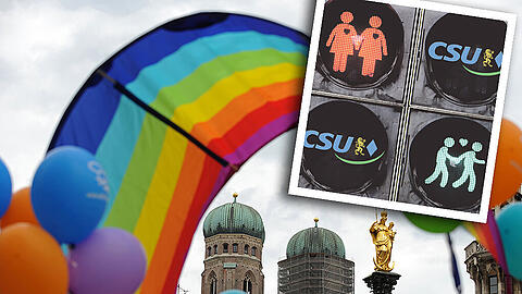 Parteiintern klingen die Reaktionen auf das lesbisch-schwulen Netzwerk der CSU eher gemäßigt.
