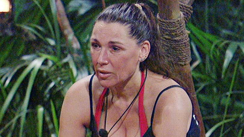 Simone Ballack im Dschungelcamp.