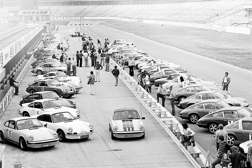 Die Porsche Sport Driving School-Kurse vor 40 Jahren und heute.