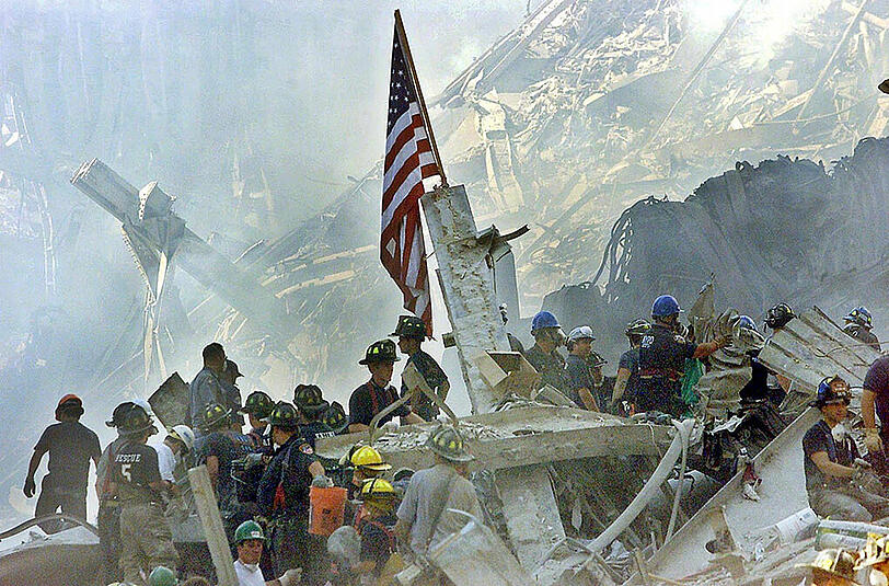 Impressionen vom 11. September 2001.