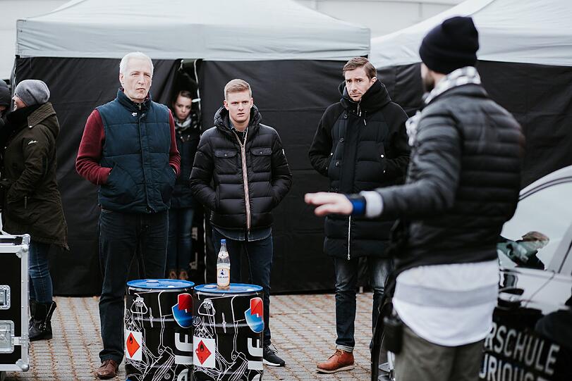 Hinter den Kulissen: Mick Schumacher und Harry G am Set