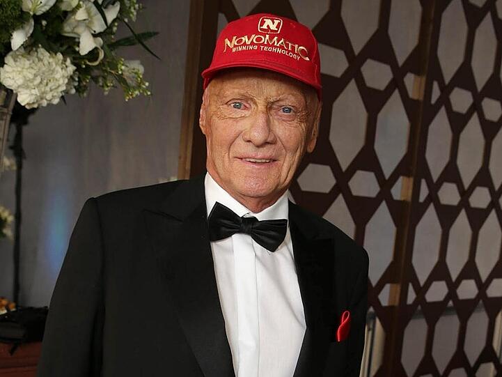 Niki Lauda im Januar 2014 bei der Verleihung der Golden Globes in Los Angeles