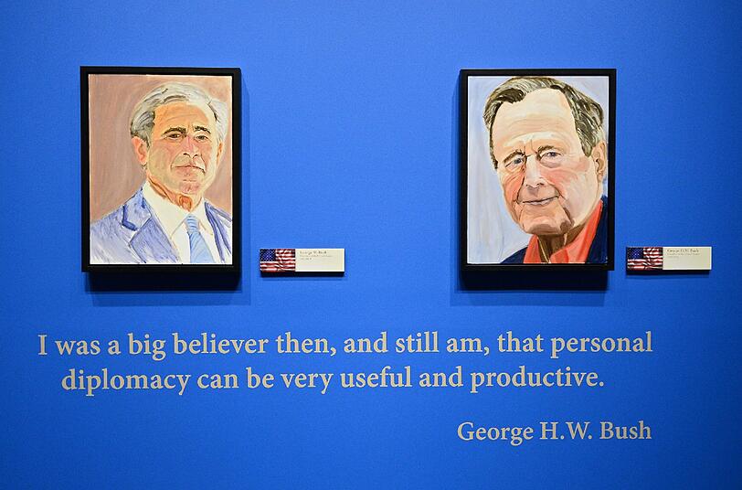 George W. Bush malt gerne. Jetzt sind seine Bilder erstmals öffentlich zu bestaunen.