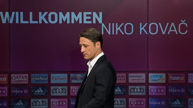 Am Montag wurden Trainer Niko Kovac und Serge Gnabry offiziell vorgestellt. Klicken Sie sich durch die Bilder.