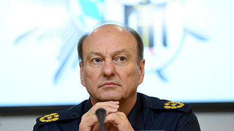 Münchens Polizeipräsident: Hubertus Andrä.