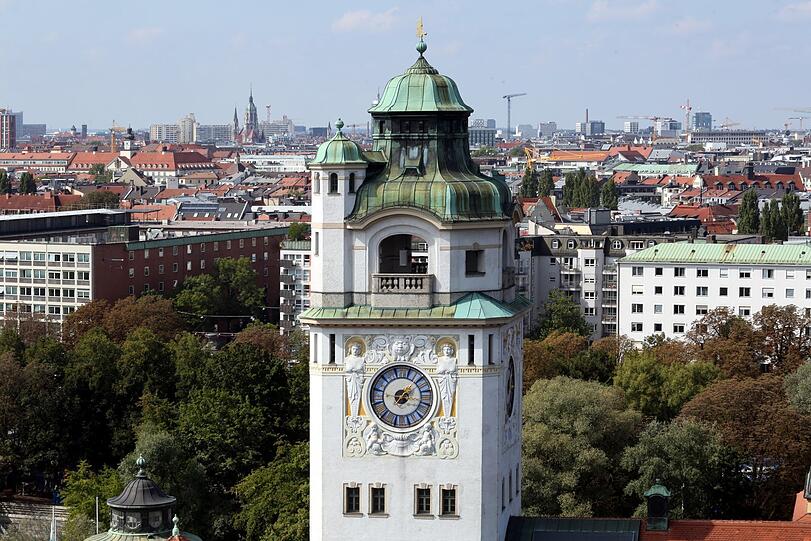 Münchens schönstes Bad mit schönem Turm: das Müller'sche Volksbad.