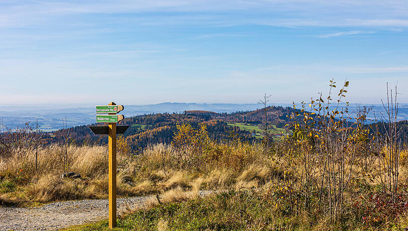 Der Fernwanderweg "Goldsteig" bietet zahlreiche M&ouml;glichkeiten zum Wandern.