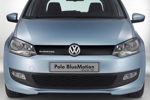 Auch an der Front aerodynamisch optimiert: die Studie Polo BlueMotion.