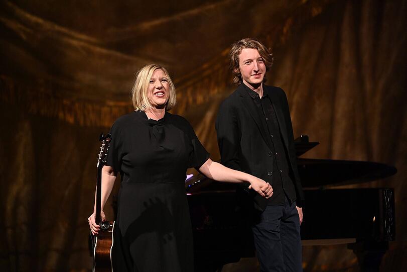 Claudia Koreck und Sohn Tim Claudia Koreck und Sohn Tim