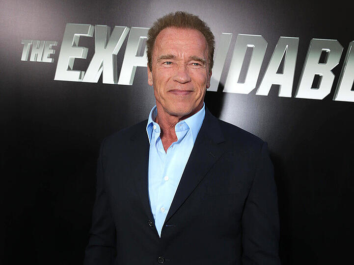Arnold Schwarzenegger bei der Premiere von "The Expandables 3" in Los Angeles