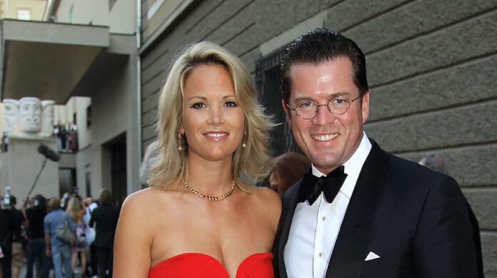 Ein Bild aus glücklicheren Tagen: Karl-Theodor zu Guttenberg und seine Frau Stephanie.