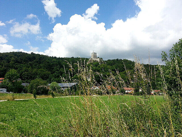 Burg Wellheim aus dem 12. Jahrhundert.