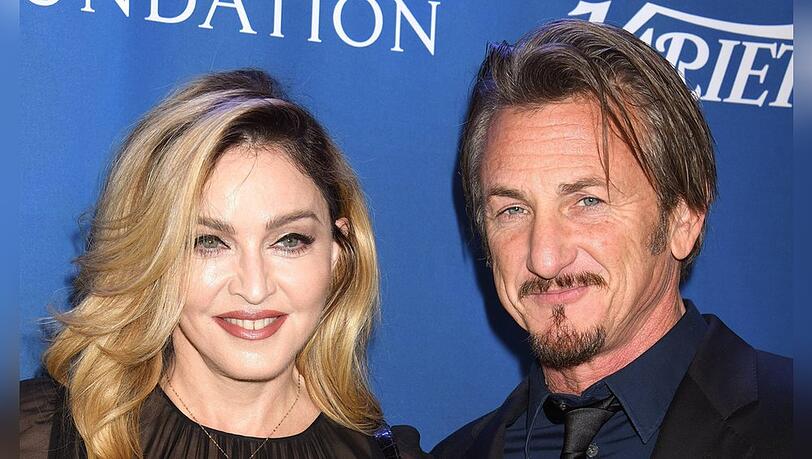Madonna und Ex-Ehemann Sean Penn 2016 bei einem Benefizkonzert.