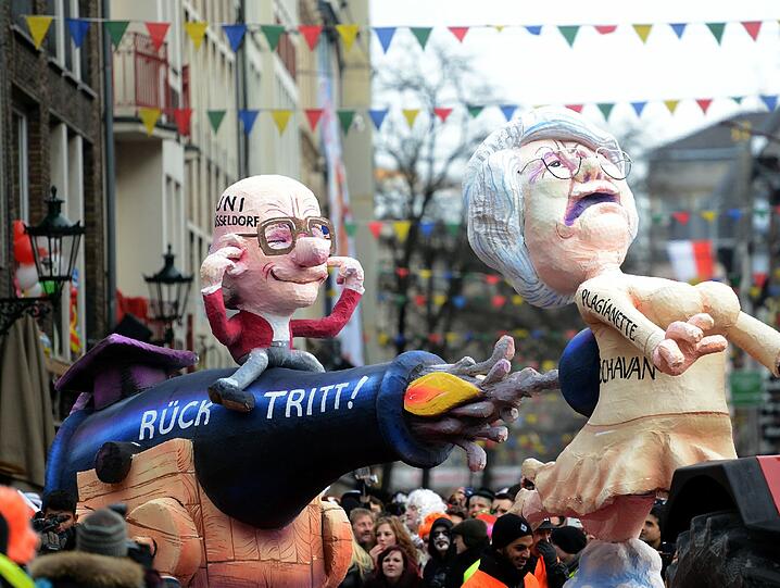 Während am Rhein der Spott triumphiert, wird in Rio Deutschland gefeiert.