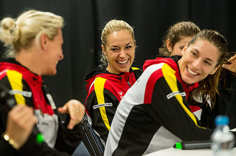 Die deutschen Tennis-Damen wollen wieder den Fed Cup gewinnen.