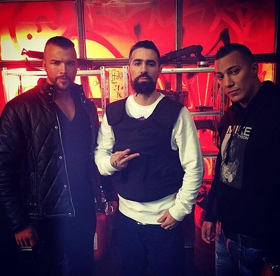 Bushido mit Rap-Kollegen