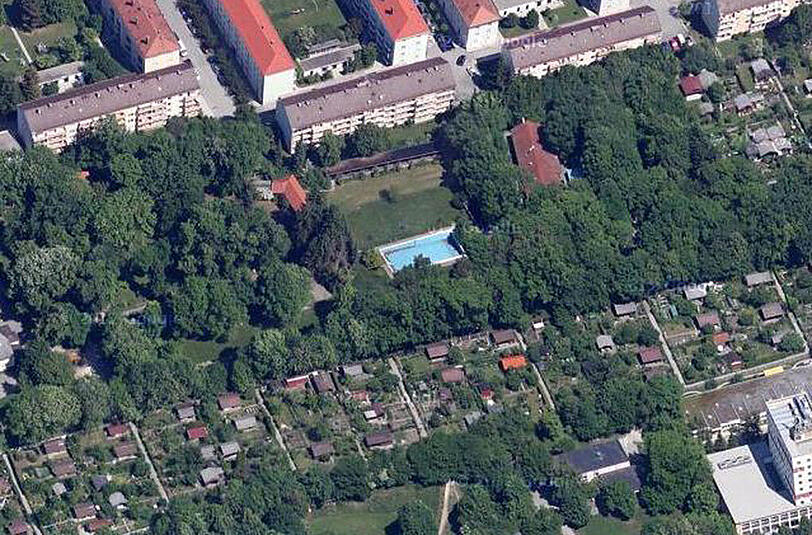 Das ist der Taxispark von oben. Wie soll er künftig ausschauen?