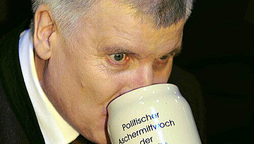 Veträgt heute weniger Maß, als früher: Horst Seehofer. Veträgt heute weniger Maß, als früher: Horst Seehofer.