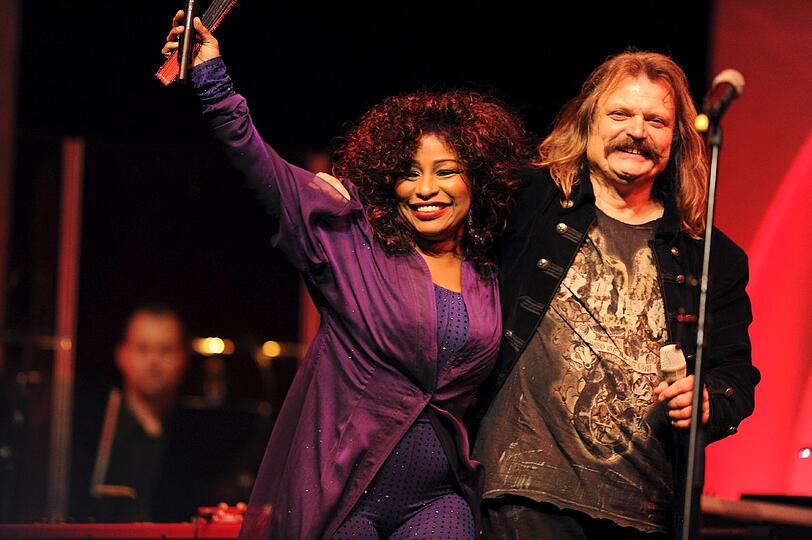 Soulsängerin Chaka Khan, Leslie Mandoki