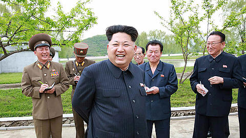 Unbeeindruckt von der Meinung im Rest der Welt: Nordkoreas Machthaber Kim Jong Un. Foto: Rodong Sinmun