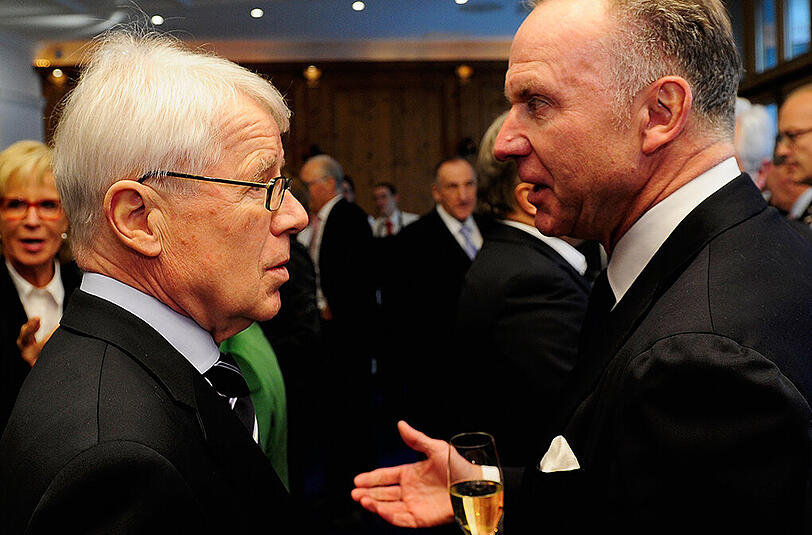 Rummenigge schlägt Reinhard Rauball als neuen DFB-Chef vor, falls Wolfgang Niersbach UEFA-Präsident wird.