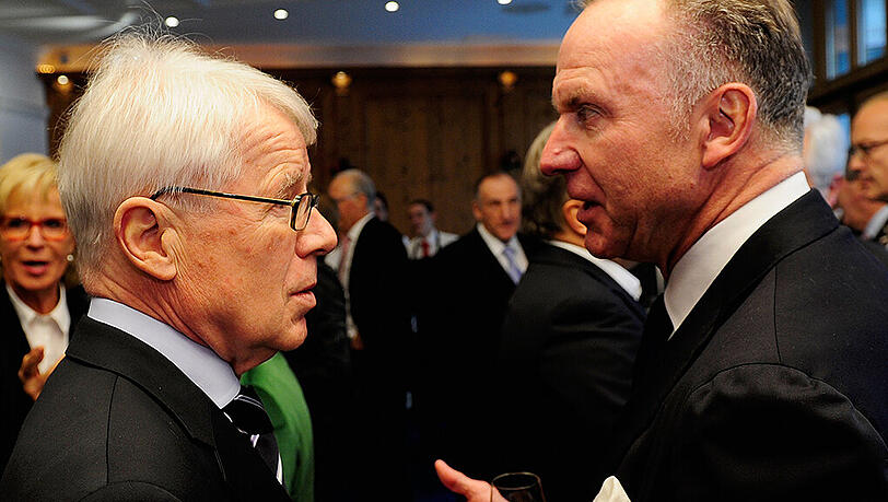 Rummenigge schlägt Reinhard Rauball als neuen DFB-Chef vor, falls Wolfgang Niersbach UEFA-Präsident wird. Rummenigge schlägt Reinhard Rauball als neuen DFB-Chef vor, falls Wolfgang Niersbach UEFA-Präsident wird.