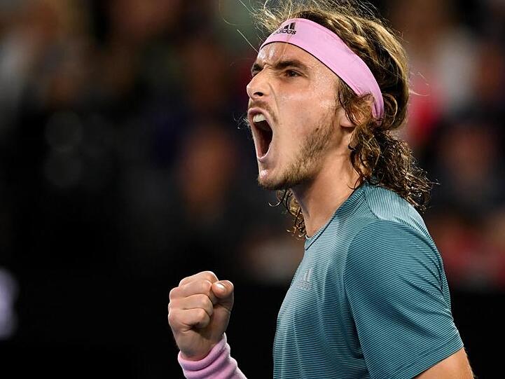 Stefanos Tsitsipas hat Roger Federer aus dem Turnier geworfen.