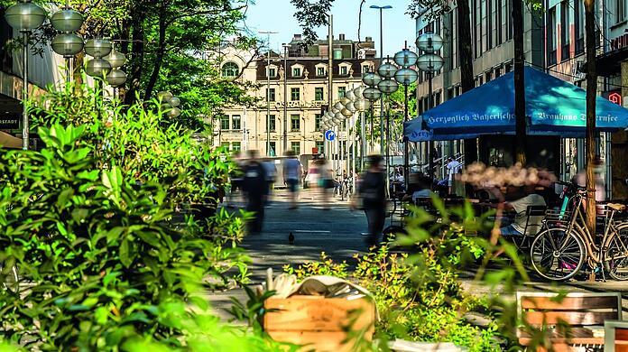 Die Innenstadt verändert sich. Besonders zwischen Hauptbahnhof und Stachus.