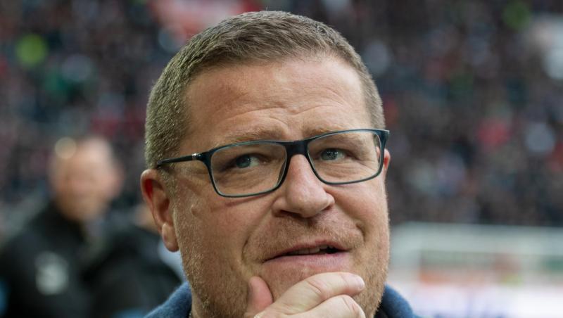 Mönchengladbachs Manager Max Eberl fasst sich an das Kinn. Foto: Stefan Puchner/dpa/Archivbild Mönchengladbachs Manager Max Eberl fasst sich an das Kinn. Foto: Stefan Puchner/dpa/Archivbild