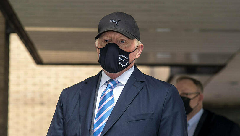 Boris Becker vor wenigen Tagen in London. Boris Becker vor wenigen Tagen in London.
