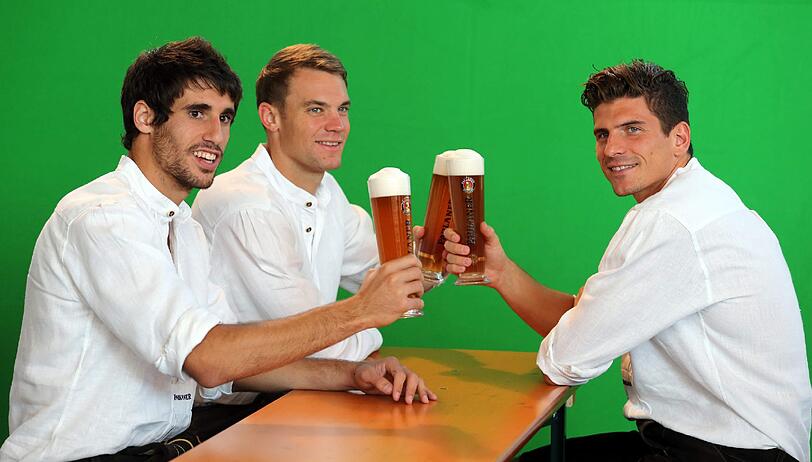 Und auch Mario Gomez ist mit dabei.