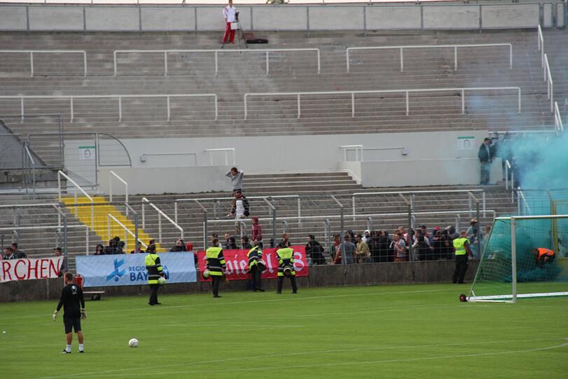 Weitere Bilder vom Amateurderby aus dem Grünwalder Stadion.