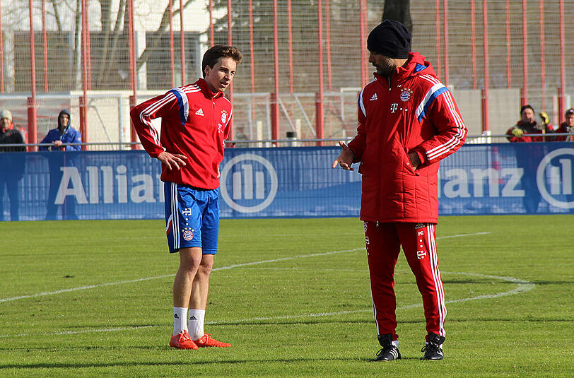 Der FC Bayern beim Samstagstraining nach der 1:4-Klatsche in Wolfsburg.