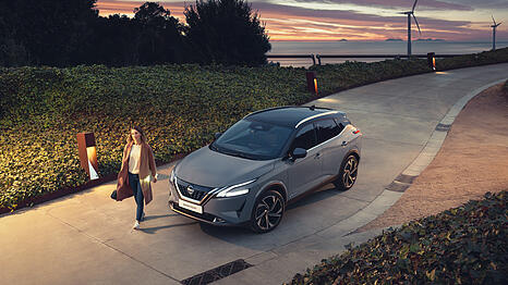 Der Nissan Qashqai bietet einen unvergleichlichen Look.