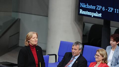 Auch nach dem Rentenpaket ist das Thema Rente f&uuml;r die Arbeitsministerin B&auml;rbel Bas noch nicht durch.
