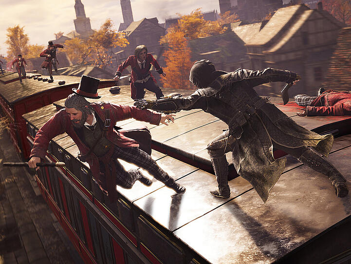 In "Assassin's Creed Syndicate" übernehmen Sie die Rollen von Jacob Frye und seiner Zwillingsschwester Evie