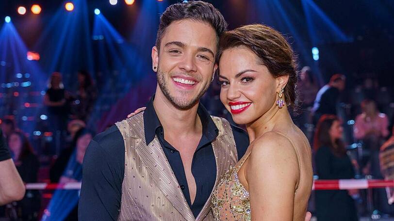 Sänger Luca Hänni und Christina Luft auf dem "Let's Dance"-Tanzparkett.