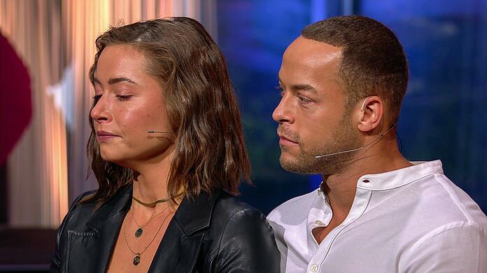 Gebeutelt!? Jennifer Lange und Andrej Mangold.