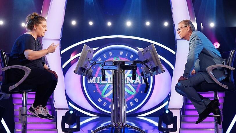 "Wer wird Millionär?": Kandidatin Christine Kurzmann raubt Günther Jauch offenbar den letzten Nerv.