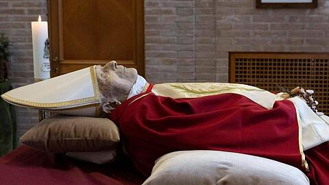 Benedikt XVI. verstarb am 31. Dezember.